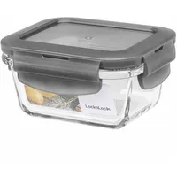 Lock & Lock Teedose eckig transparent 11 x 9 x 5,3 cm 0,16 l