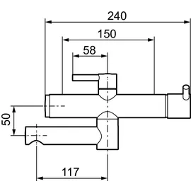 MORA ARMATUR Mora Safe Wannenfüll- und Duschthermostat Chrom