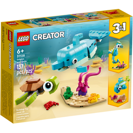 Lego Creator 3 in 1 Delfin und Schildkröte 31128