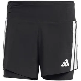 adidas Adizero 2in1 Gel Pocket Kurze Hose - Black - XL