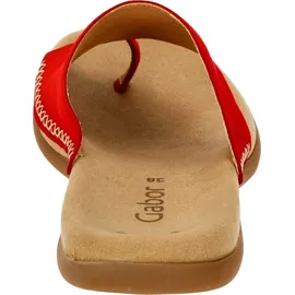 Gabor Pantolette rot, 36 EU