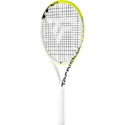 Tennisschläger Tecnifibre TF-X1 300 V2 Weiß fluoreszierendes Neongelb|WEISS GRIP 2