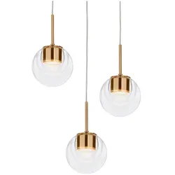 Kundalini - Dew 3 Pendelleuchte Brass KDLN - cm