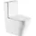 Sapho BELLO RIMLESS Kombi-WC mit WC-Sitz Weiß