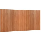vidaXL Paravent Braun 165x400 cm Bambus
