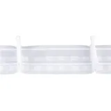 BIG-SAM Gardinen Faltenband mit Einer Falte - 50mm breit - 1, 5, 10, 25 oder 50 Meterin Einer Lauflänge - Farbe: Weiß - Vorhangband - Gardinenband - 100% Polyester - Raffung 1:1,5 (1)