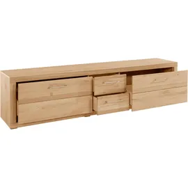 vogl möbelfabrik 1237 Lowboard 211 cm Braun/Massivholz