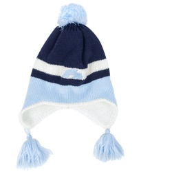 F2 Beanie Tassel 381 navy Mütze Snowboard Brand warm Winter