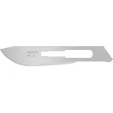 Martor SKALPELLKLINGE 21 Spezialschliff Skalpellklingen 66 mm Stahl 10 St.
