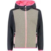 CMP Fix Hood Girl 30m2175 Jacke - Dark Grey