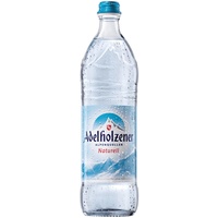 Adelholzener Mineralwasser Naturell Glas Flasche MEHRWEG mit Kasten 12x 0,75L