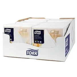 TORK Servietten LinStyle® Premium weiß 1-lagig 39,0 x 39,0 cm, 50 St.