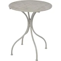 vidaXL 3-tlg. Bistro-Set Stahl Grau