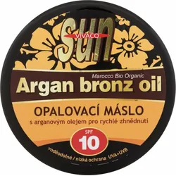 Vivapharm, Selbstbräuner, Vivaco SUN Bräunungsbutter mit Bio-Arganöl SPF 10 200 ml (Selbstbräunungsspray, 200 ml)