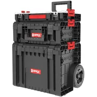 QBRICK System Werkstatt-Set 2 PRO: Werkzeug Trolley Toolbox und Organizer 100