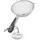 RBV Birkmann Birkmann, Easy Baking, Küchensieb zum Backen und Kochen, feinmaschiges Sieb mit Auflegeösen, Edelstahl mit grauem Kunststoffgriff, spülmaschinengeeignet, 16 cm lang, Ø 6 cm, 422681