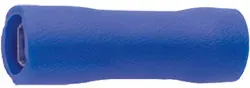 Klauke Flachsteckhülsen, PVC-vollisoliert, 1,5-2,5mm2 /2,8x0,8mm, 100 Stück