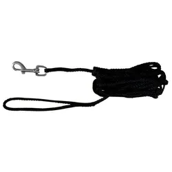 TRIXIE Schleppleine 15 m schwarz