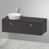 Duravit Waschtischunterschrank 1 Auszug 130 x 40,8 x 40,8 cm Grau/Weiß