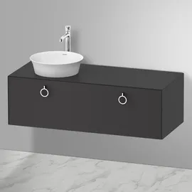 Duravit Waschtischunterschrank 1 Auszug 130 x 40,8 x 40,8 cm Grau/Weiß