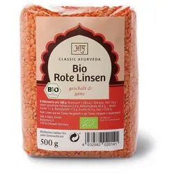 Classic Ayurveda - Rote Linsen 500 g