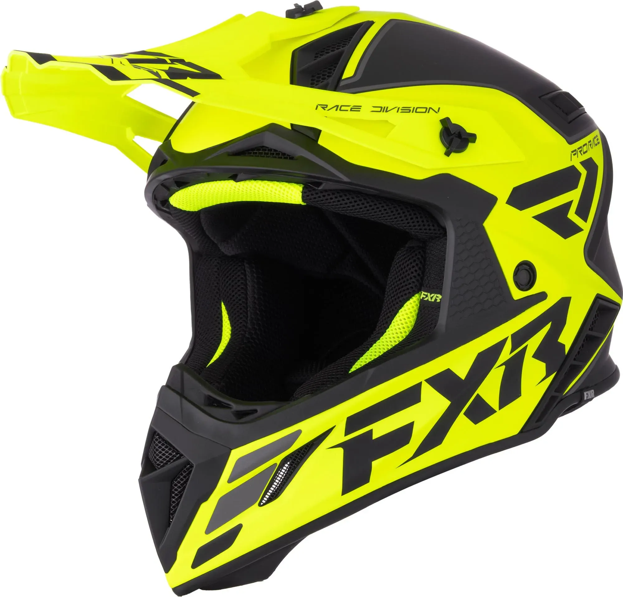 FXR Helium Logo Carbon Motocross Helm