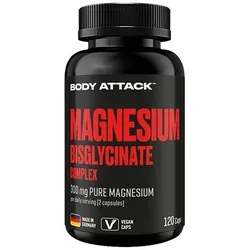 Body Attack - Magnesium Bisglycinate Complex - 120 Kapseln