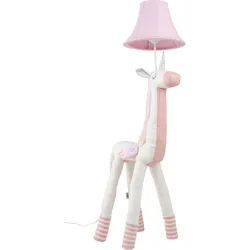 LED Stehlampe "Bonita das Einhorn", rosa (weiß, rosa und silber), H: 120cm, HAPPY LAMPS FOR SMILING EYES, Lampen, Hochwertig, Einzigartig, Zertifiziert, Nachhaltig, Kinderlampe