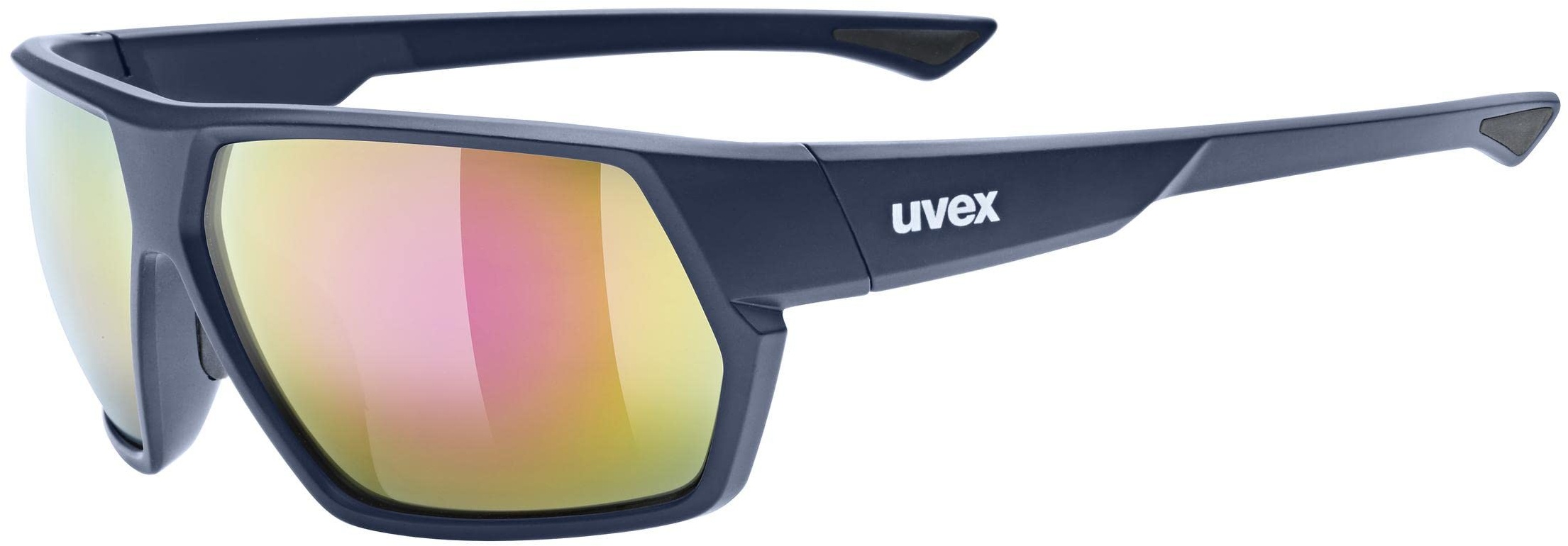 uvex Unisex – Erwachsene, sportstyle 238 Sportbrille, deep space matt/mirror red, one size