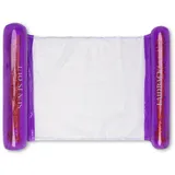 Swim Essentials Luftmatratze Wasserhängematten Lila 121 x 78 cm, Wassermatratze Matratze Schwimmmatratze Liege