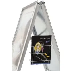Magnetoplan Drahthängekorb für Prospekte, DIN lang