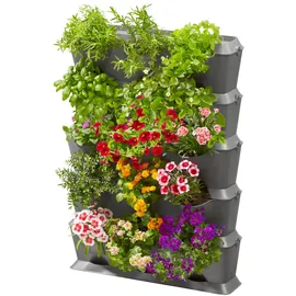Gardena NatureUp! Set Vertikal mit Bewässerung 15 x 65 x 90 cm grau