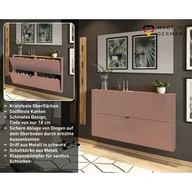 Germania Ameca 140 x 83 x 18 cm Toffee/Eiche / Toffee