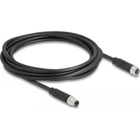 DeLock M8 3 Pin Kabel St zu Bu A-kodiert
