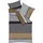 KAEPPEL Imperial Gestreift Gold 155 x 220 cm + 80 x 80 cm