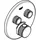 Grohe Grohtherm Smartcontrol Fertigmontageset rund matt black 291192430