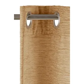 Wirth Vorhang WIRTH "Trondheim 234 g/m2" Gr. 8, gelb (ocker), B:172cm H:160cm, Chenille, Polyacryl, Gardinen,