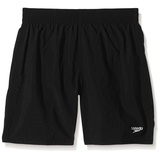 Speedo Jungen Solid Leisure Wassershorts, Schwarz, M