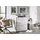 Wohnling Schuhschrank 80 x 95 x 24 cm Eiche Sonoma / weiß mit Schublade