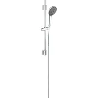 Wenko Watersaving Stangenbrause-Set Silber 70 cm