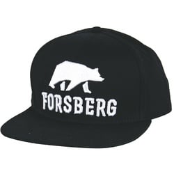 FORSBERG Snapback Cap mit weissem 3D Logo