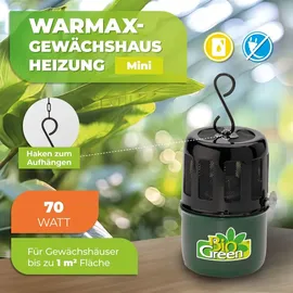 Bio Green BioGreen Paraffin Gasgewächshausheizung "Warmax Mini" 70 Watt