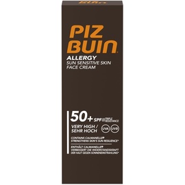 Piz Buin Allergy Sun Sensitive Skin Face Cream LSF 50+ 50 ml