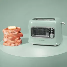 Cecotec Vertikaler Toaster RetroVision Grün