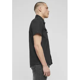 Brandit Textil Vintage Kurzarmhemd Black XL