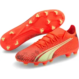 Puma Ultra Match FG/AG Herren Fiery Coral-Fizzy Light-Puma B 46,5