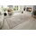 HANSE HOME Sand Vintage Teppich – Orientalischer Kurzflor Wohnzimmerteppich Weicher Orient-Teppich Läufer für Schlafzimmer, Esszimmer, Wohnzimmer, Flur, Küche – Creme Grau, 160x235cm