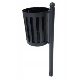 QLS Abfalleimer 45 l Schwarz