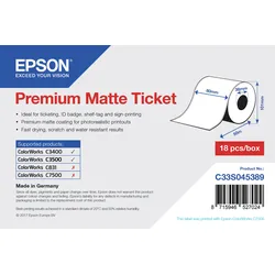 Epson Beleg- / Couponrolle (endlos), Normalpapier, 80mm, C33S045389