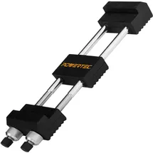 powertec Schleifsteinhalter, verstellbarer Messerschärferhalter 14,7 cm bis 22,9 cm